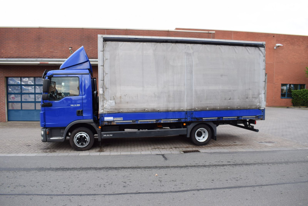 MAN TGL 8.180 Pritsche Schiebeplane Klima 3-Sitzer - Tent tarbesõiduk: pilt 3 MAN TGL 8.180 Pritsche Schiebeplane Klima 3-Sitzer - Tent tarbesõiduk: pilt 3