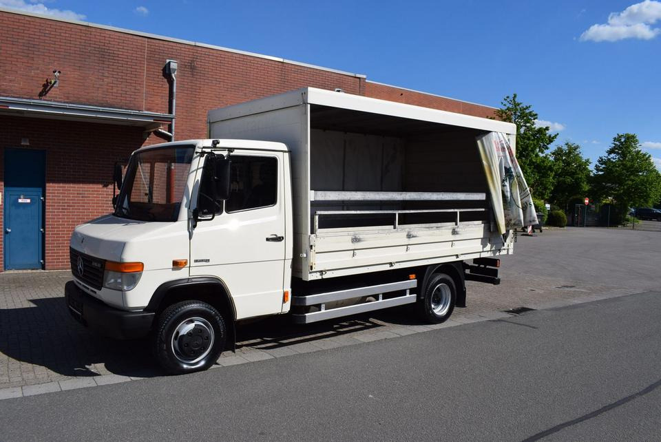 Mercedes-Benz Vario Vario 616 D GetränkeNutzlast 2450KG - Tent veoauto: pilt 1 Mercedes-Benz Vario Vario 616 D GetränkeNutzlast 2450KG - Tent veoauto: pilt 1
