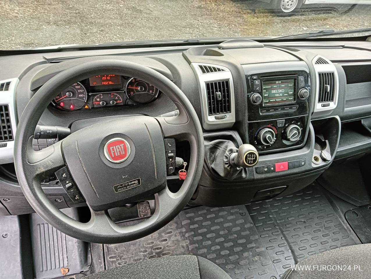 Interior photo 2: Väike kaubik FIAT DUCATO FURGON BLASZAK L2H2 NR 787