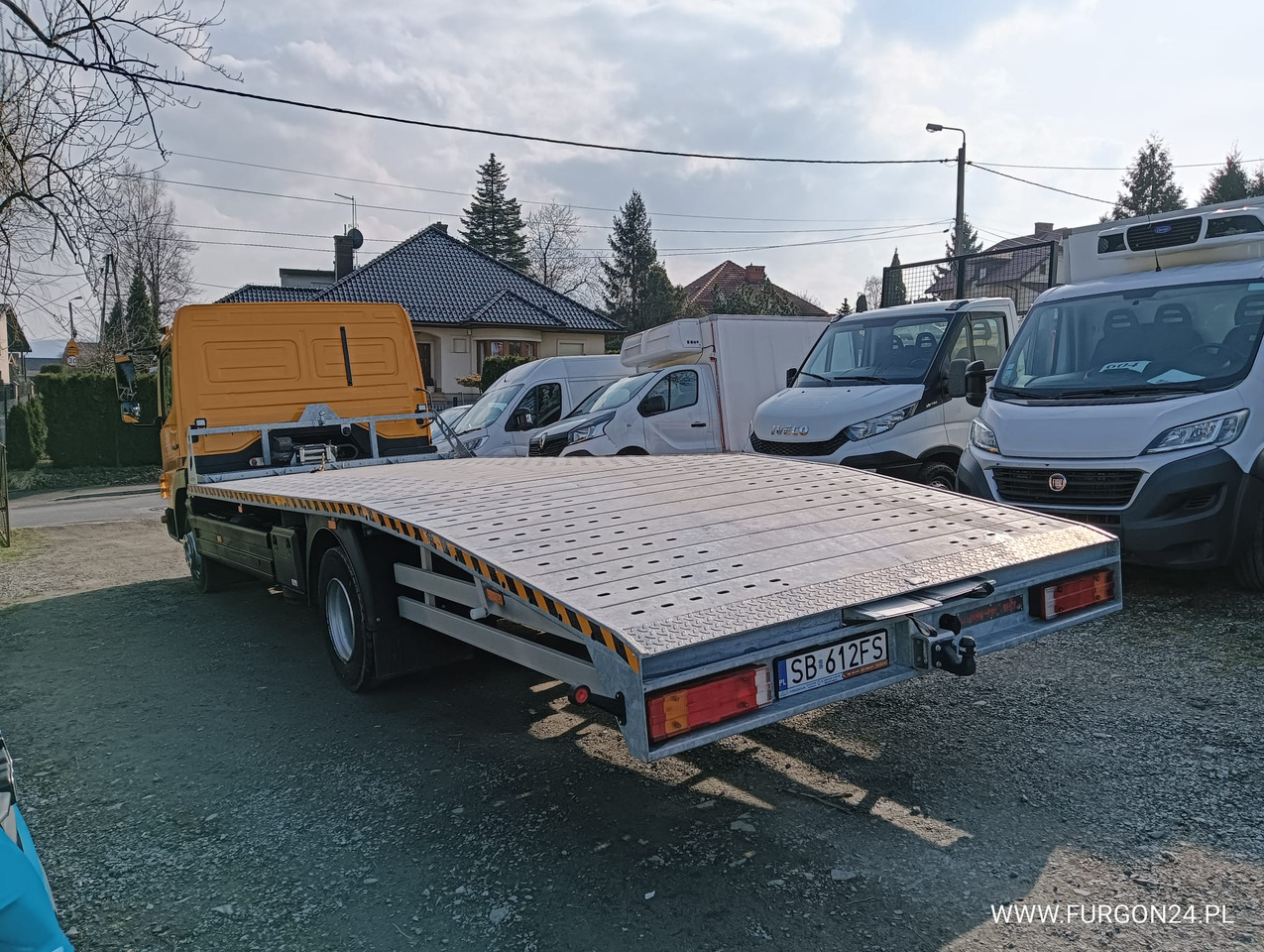 Treilerveoauto MERCEDES ATEGO 1018 POMOC DROGOWA LAWETA NR 665: pilt 6