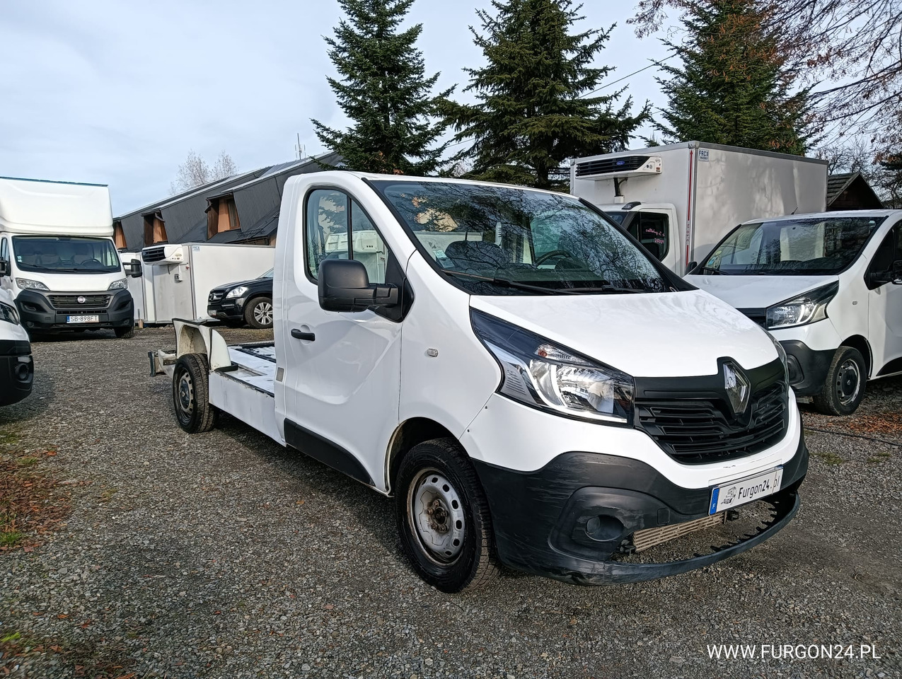 RENAULT TRAFIC PLATFORMA DO ZABUDOWY NR 869 - Tarbesõiduk: pilt 3 RENAULT TRAFIC PLATFORMA DO ZABUDOWY NR 869 - Tarbesõiduk: pilt 3