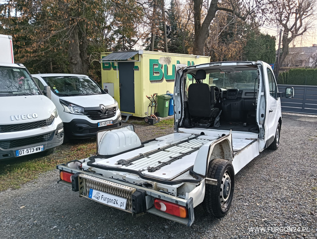 RENAULT TRAFIC PLATFORMA DO ZABUDOWY NR 869 - Tarbesõiduk: pilt 4 RENAULT TRAFIC PLATFORMA DO ZABUDOWY NR 869 - Tarbesõiduk: pilt 4