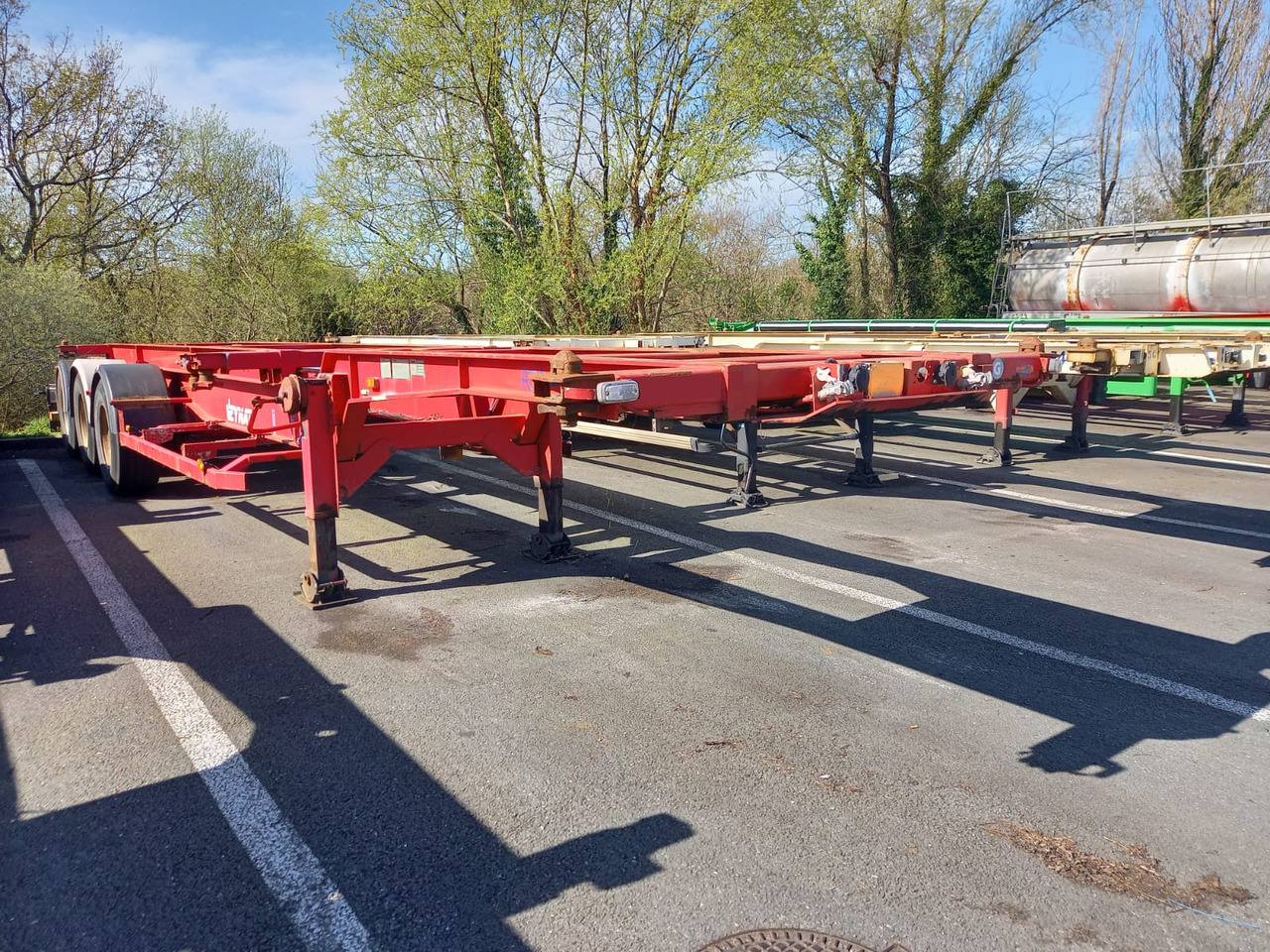 ASCA - Konteinerveduk/ Tõstukiga poolhaagis: pilt 1 ASCA - Konteinerveduk/ Tõstukiga poolhaagis: pilt 1