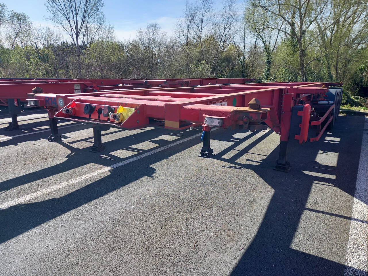 TROUILLET - Konteinerveduk/ Tõstukiga poolhaagis: pilt 3 TROUILLET - Konteinerveduk/ Tõstukiga poolhaagis: pilt 3