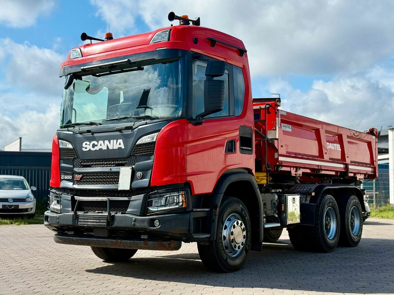 Scania G500 3S. Kipper mit Bordmatik Blatt-Blatt - Kallurauto: pilt 1 Scania G500 3S. Kipper mit Bordmatik Blatt-Blatt - Kallurauto: pilt 1
