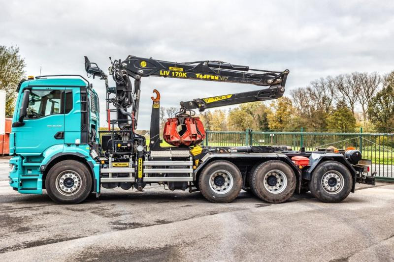 MAN TGS 35.520 BL-8x4-4 BL+TAJFUN L170 K - Konkstõstukiga veoauto, Kraanaga veoauto: pilt 4 MAN TGS 35.520 BL-8x4-4 BL+TAJFUN L170 K - Konkstõstukiga veoauto, Kraanaga veoauto: pilt 4