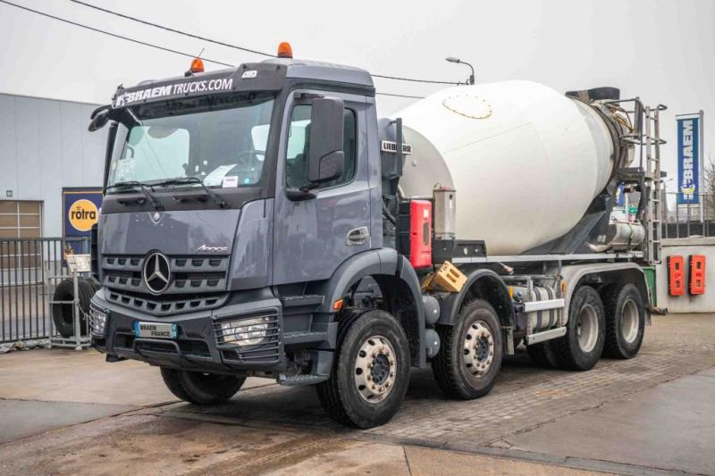 Mercedes AROCS 3236 BB+LIEBHERR 9M3 - Autobetoonisegisti: pilt 1 Mercedes AROCS 3236 BB+LIEBHERR 9M3 - Autobetoonisegisti: pilt 1