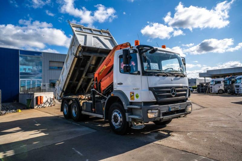 Mercedes AXOR 2633+BIBENNE+PALFINGER 18T/m /3XHydr. - Kallurauto, Kraanaga veoauto: pilt 2 Mercedes AXOR 2633+BIBENNE+PALFINGER 18T/m /3XHydr. - Kallurauto, Kraanaga veoauto: pilt 2