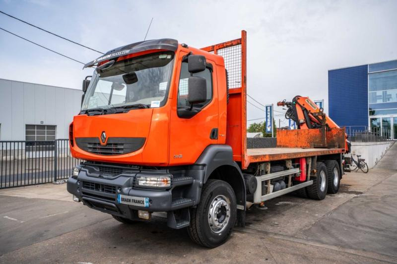 Renault KERAX 380 DXI-6X4+PALFINGER 18 T/m + 4 EXT - Madelveok/ Platvormveok, Kraanaga veoauto: pilt 2 Renault KERAX 380 DXI-6X4+PALFINGER 18 T/m + 4 EXT - Madelveok/ Platvormveok, Kraanaga veoauto: pilt 2