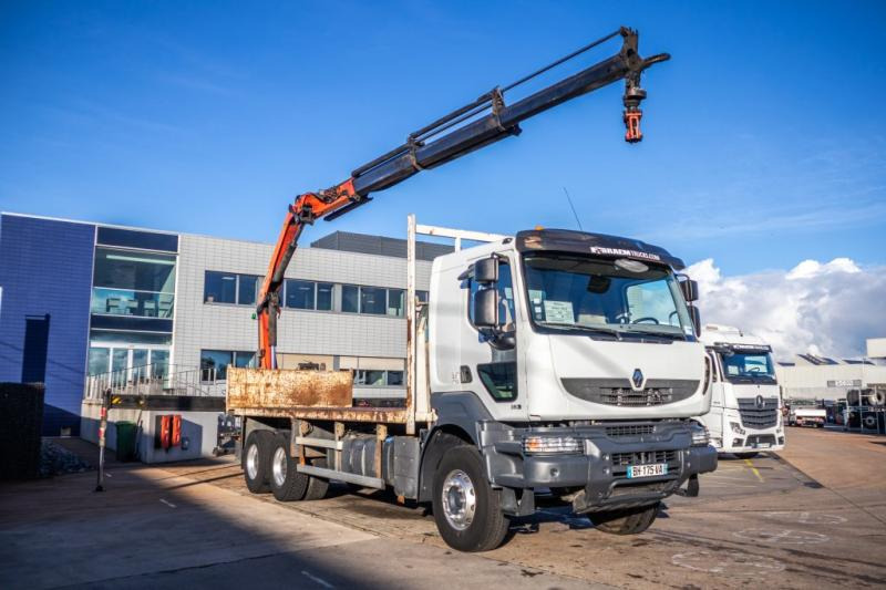 Renault KERAX 380 DXI+E5+PK18TM/3EXT - Madelveok/ Platvormveok, Kraanaga veoauto: pilt 2 Renault KERAX 380 DXI+E5+PK18TM/3EXT - Madelveok/ Platvormveok, Kraanaga veoauto: pilt 2