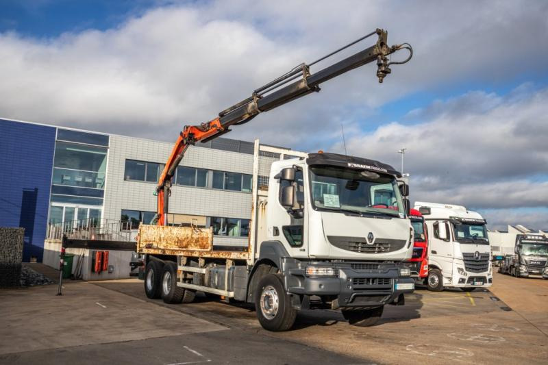 Renault KERAX 380DXI+E5+PK18TM/3EXT - Madelveok/ Platvormveok, Kraanaga veoauto: pilt 2 Renault KERAX 380DXI+E5+PK18TM/3EXT - Madelveok/ Platvormveok, Kraanaga veoauto: pilt 2