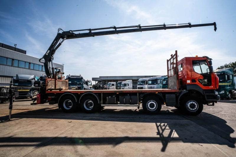 Renault KERAX 430 DXI+ HIAB 16 T/m + 5 EXT - Madelveok/ Platvormveok, Kraanaga veoauto: pilt 5 Renault KERAX 430 DXI+ HIAB 16 T/m + 5 EXT - Madelveok/ Platvormveok, Kraanaga veoauto: pilt 5