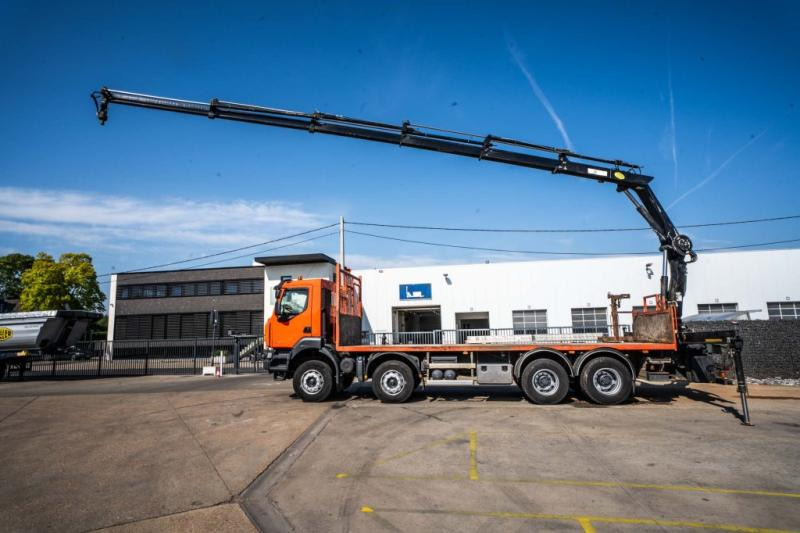 Renault KERAX 430 DXI+ HIAB 16 T/m + 5 EXT - Madelveok/ Platvormveok, Kraanaga veoauto: pilt 2 Renault KERAX 430 DXI+ HIAB 16 T/m + 5 EXT - Madelveok/ Platvormveok, Kraanaga veoauto: pilt 2