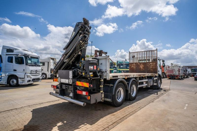 Renault LANDER 340 DXI-6X4+HIAB 14 T/m/3xhydr. - Madelveok/ Platvormveok, Kraanaga veoauto: pilt 4 Renault LANDER 340 DXI-6X4+HIAB 14 T/m/3xhydr. - Madelveok/ Platvormveok, Kraanaga veoauto: pilt 4