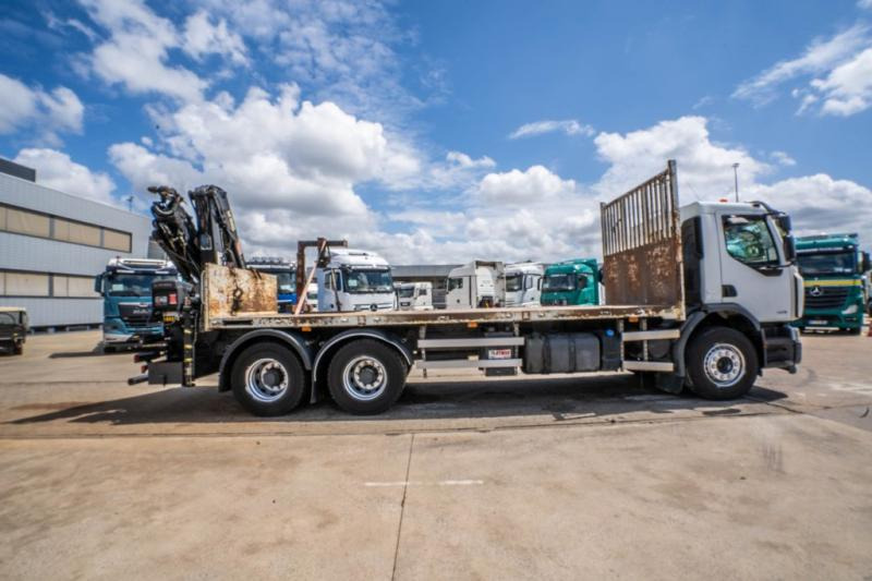 Renault LANDER 340 DXI-6X4+HIAB 14 T/m/3xhydr. - Madelveok/ Platvormveok, Kraanaga veoauto: pilt 5 Renault LANDER 340 DXI-6X4+HIAB 14 T/m/3xhydr. - Madelveok/ Platvormveok, Kraanaga veoauto: pilt 5