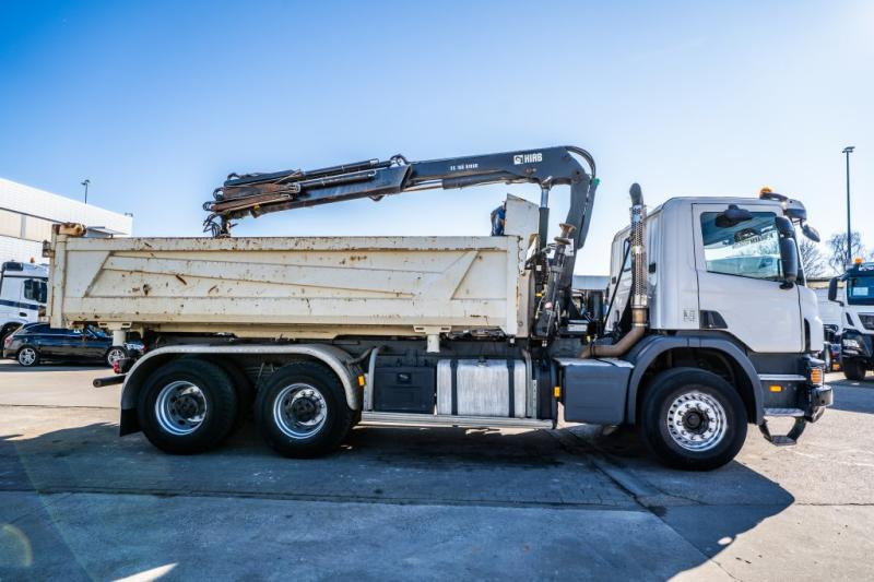 Kallurauto, Kraanaga veoauto Scania P 400 // BIBENNE // GRUE HIAB 16 t/m // RETARDER: pilt 6