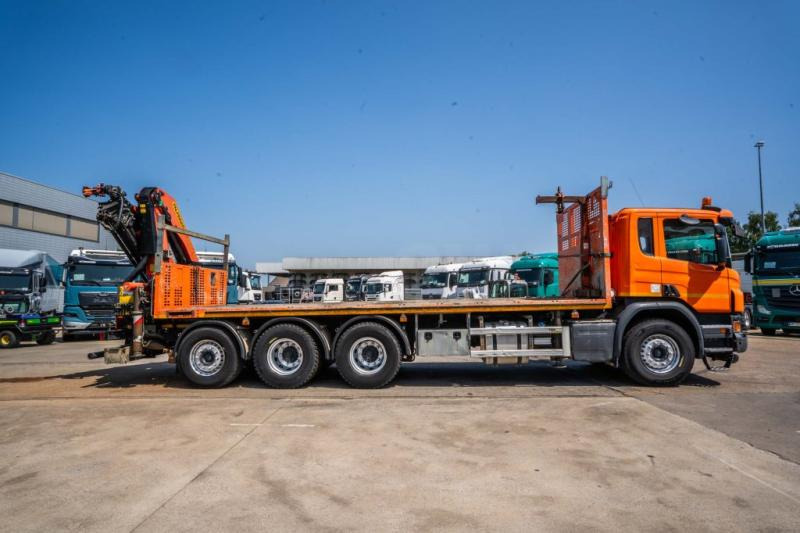 Madelveok/ Platvormveok, Kraanaga veoauto Scania P 410 + PALFINGER PK22002/5 EXT.: pilt 9