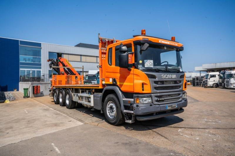 Madelveok/ Platvormveok, Kraanaga veoauto Scania P 410 + PALFINGER PK22002/5 EXT.: pilt 8