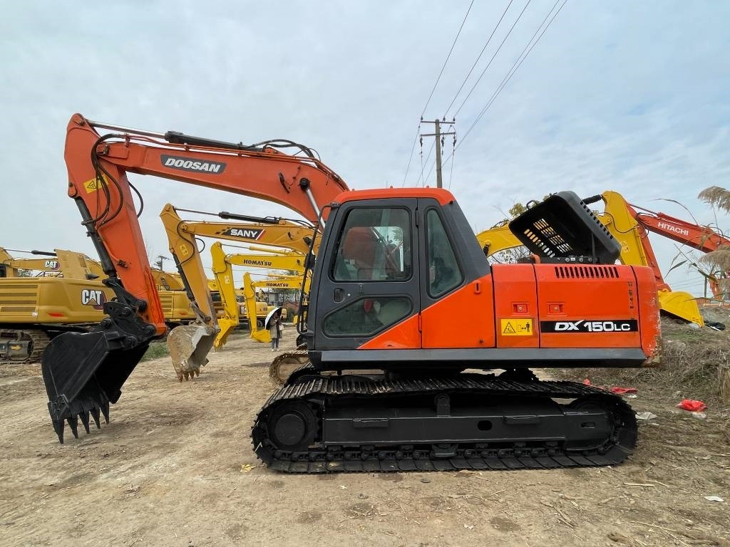 Uus Lintekskavaator Doosan dx150: pilt 6