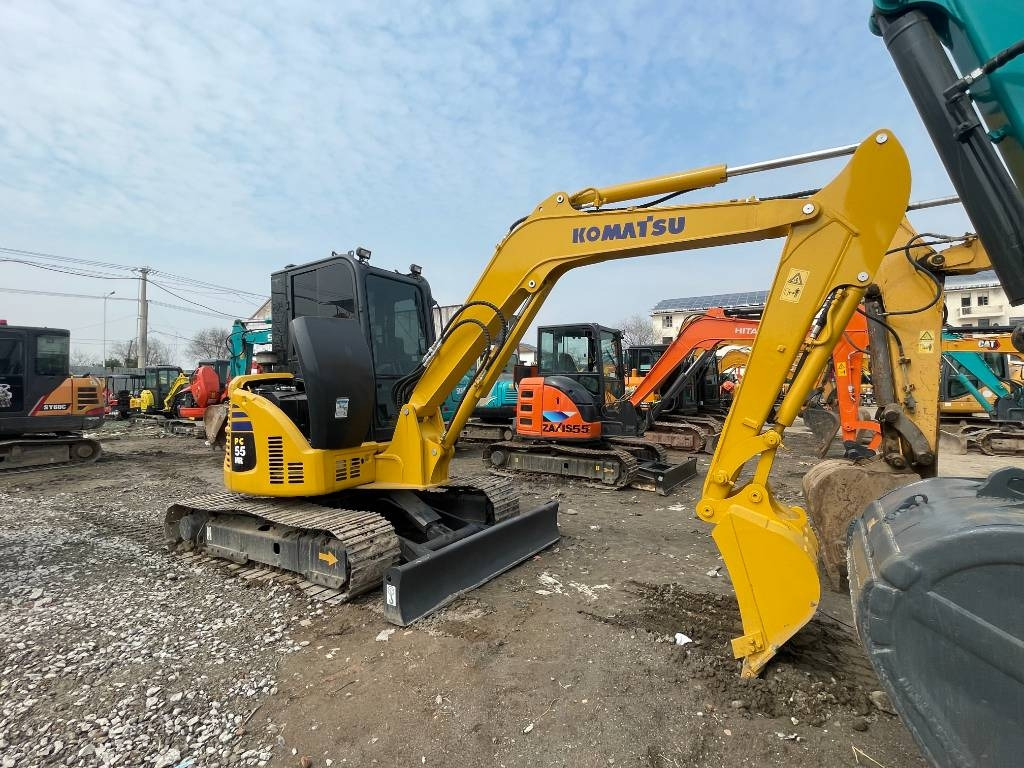 Komatsu PC 55 - Miniekskavaator: pilt 1 Komatsu PC 55 - Miniekskavaator: pilt 1