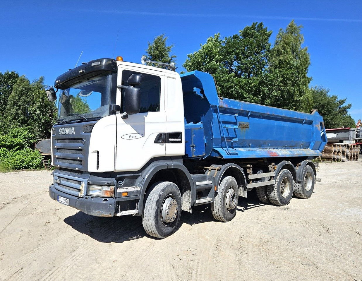 Scania R420 8X4 -Tipper -Full Spring - Kallurauto: pilt 1 Scania R420 8X4 -Tipper -Full Spring - Kallurauto: pilt 1