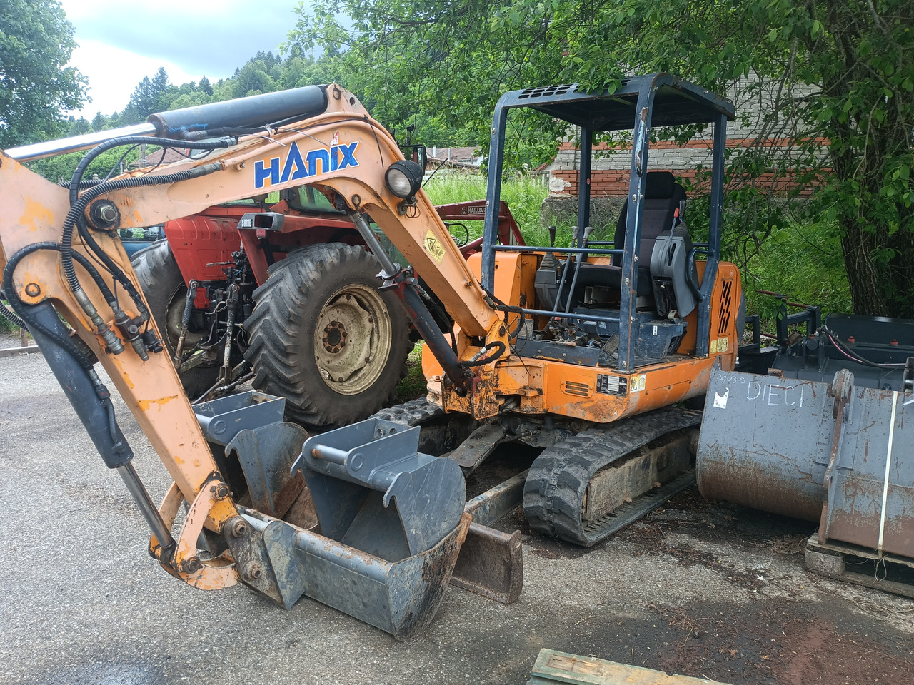 Hanix H26B - Miniekskavaator: pilt 2 Hanix H26B - Miniekskavaator: pilt 2
