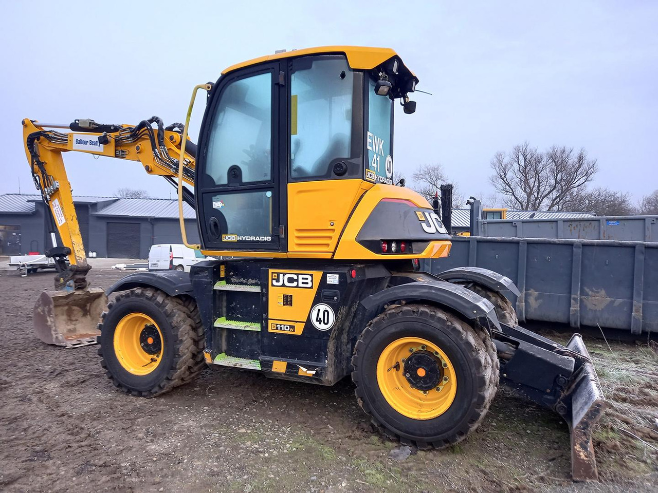JCB Hydradig, -, - - Ratastel ekskavaator: pilt 2 JCB Hydradig, -, - - Ratastel ekskavaator: pilt 2