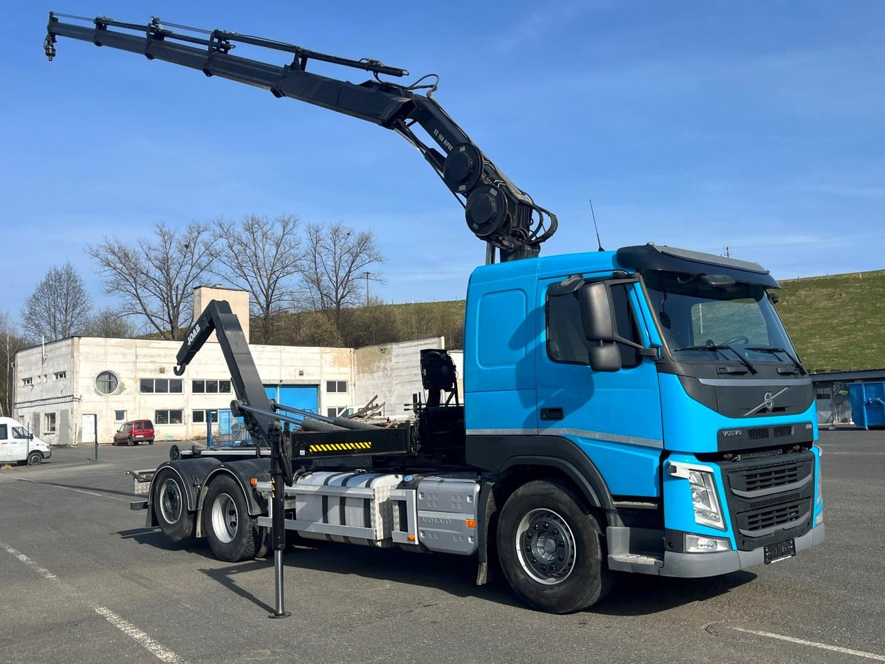 Volvo FM 420, 2016, 6x2, Hákový nosič kontajnerov, Hiab 166 - 4 Hipro + DO - Konkstõstukiga veoauto, Kraanaga veoauto: pilt 1 Volvo FM 420, 2016, 6x2, Hákový nosič kontajnerov, Hiab 166 - 4 Hipro + DO - Konkstõstukiga veoauto, Kraanaga veoauto: pilt 1