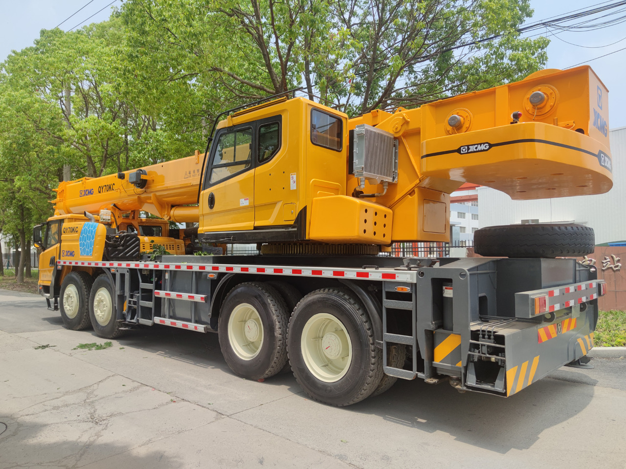 Autokraana XCMG QY70KC TRUCK CRANE USED XCMG 70TON  QY70K QY70K-2 MOBILE TRUCK CRANE: pilt 8