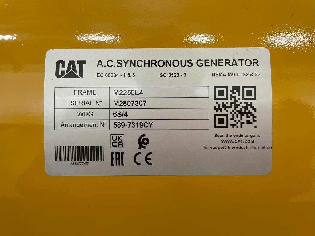 Uus Generaatorikomplekt CAT DE165E0 - 165 kVA Generator - DPX-18016: pilt 10