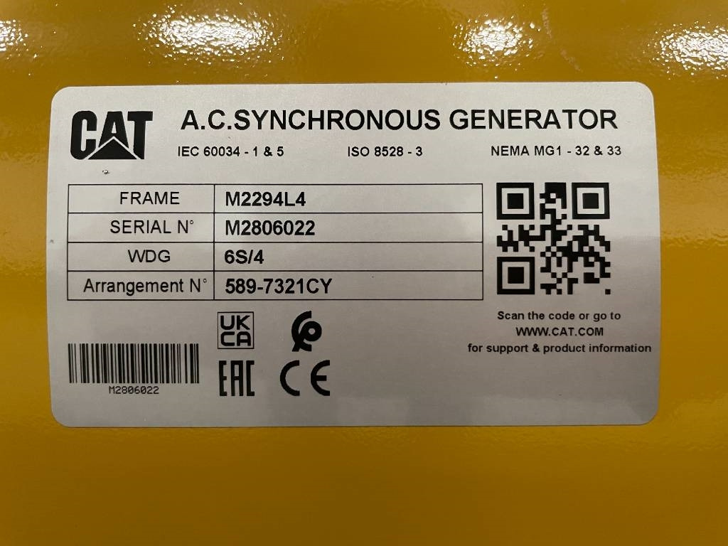 Uus Generaatorikomplekt CAT DE200E0 - 200 kVA Generator - DPX-18017: pilt 19