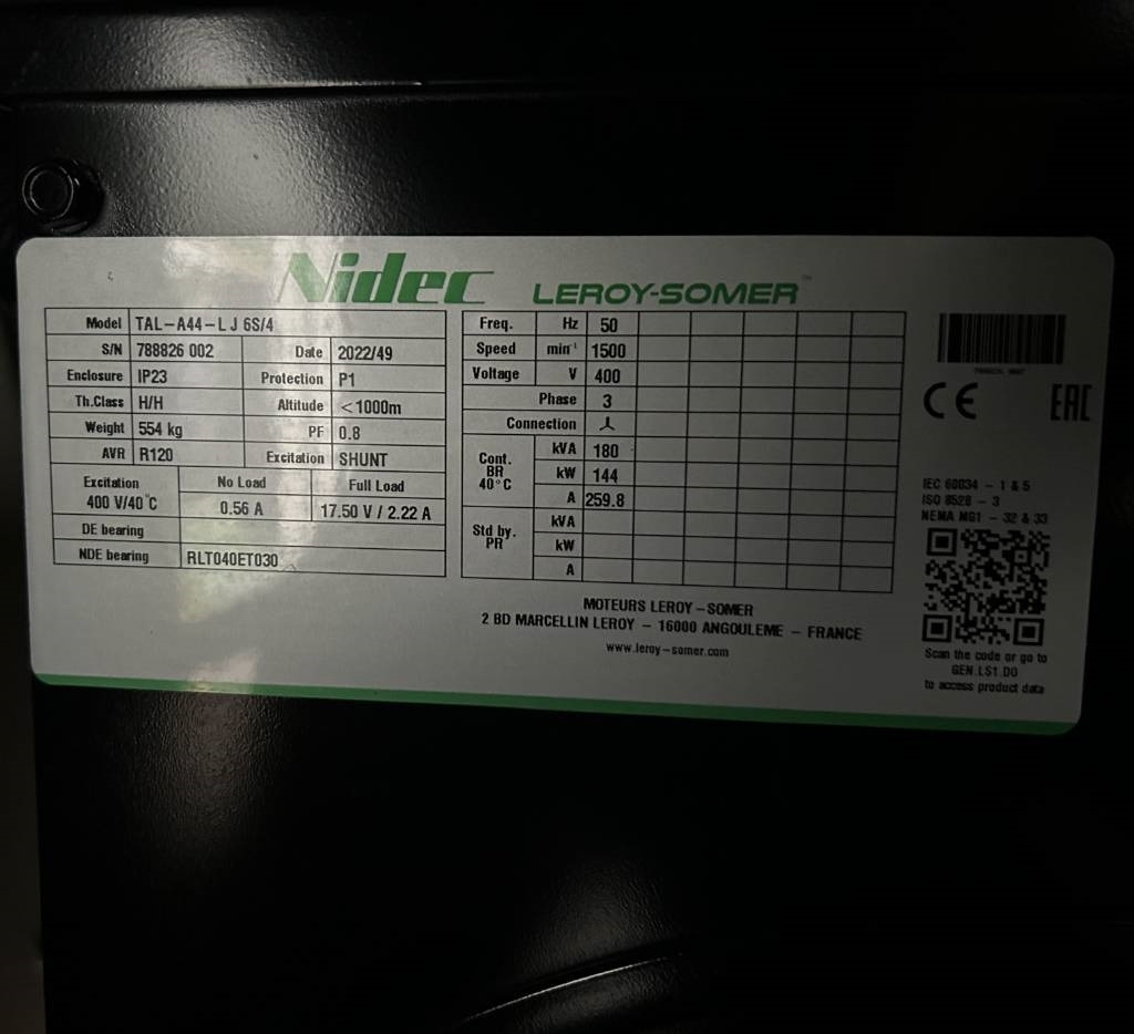 Uus Generaatorikomplekt Cummins 6CTA8.3-G1 - 200 kVA Generator - DPX-19839: pilt 17