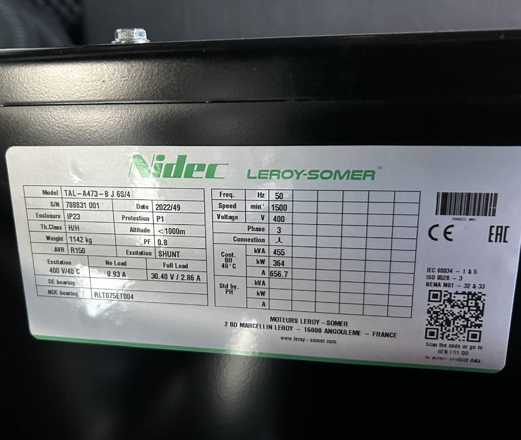 Uus Generaatorikomplekt Cummins 6ZTAA13-G4 - 500 kVA Generator - DPX-19845: pilt 18