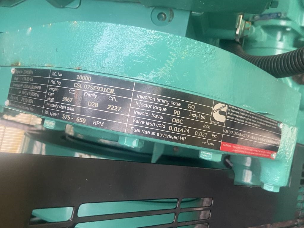 Uus Generaatorikomplekt Cummins C1400D5 - 1.400 kVA Generator - DPX-18532-O: pilt 6