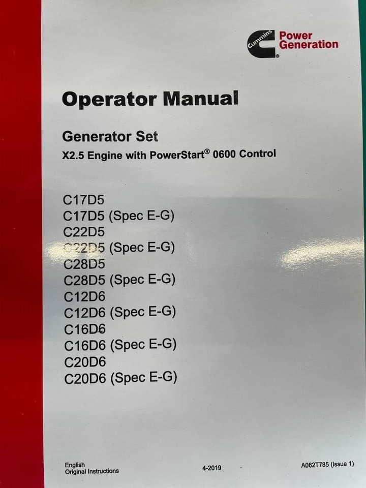 Generaatorikomplekt Cummins C22D5 - 22 kVA Surplus genset - DPX-18501: pilt 20