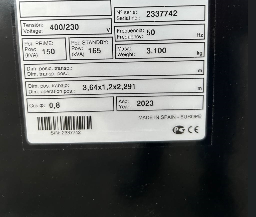 Deutz TCD6.1L6 - 165 kVA Stage V Generator - DPX-19014 - Generaatorikomplekt: pilt 4 Deutz TCD6.1L6 - 165 kVA Stage V Generator - DPX-19014 - Generaatorikomplekt: pilt 4