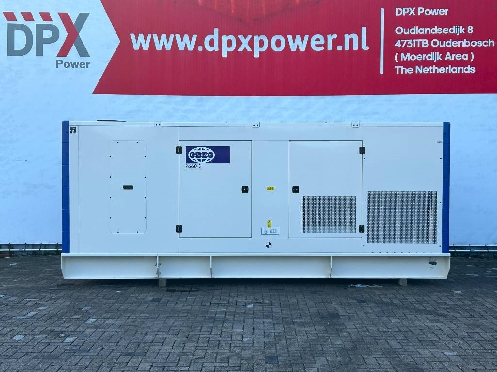 FG Wilson P660-3 - 660 kVA Genset - DPX-16022 - Generaatorikomplekt: pilt 1 FG Wilson P660-3 - 660 kVA Genset - DPX-16022 - Generaatorikomplekt: pilt 1