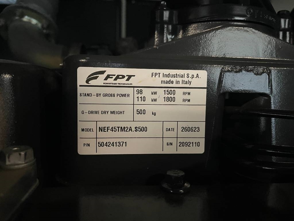 Uus Generaatorikomplekt Iveco NEF45TM2A - 110 kVA Generator - DPX-19791: pilt 17