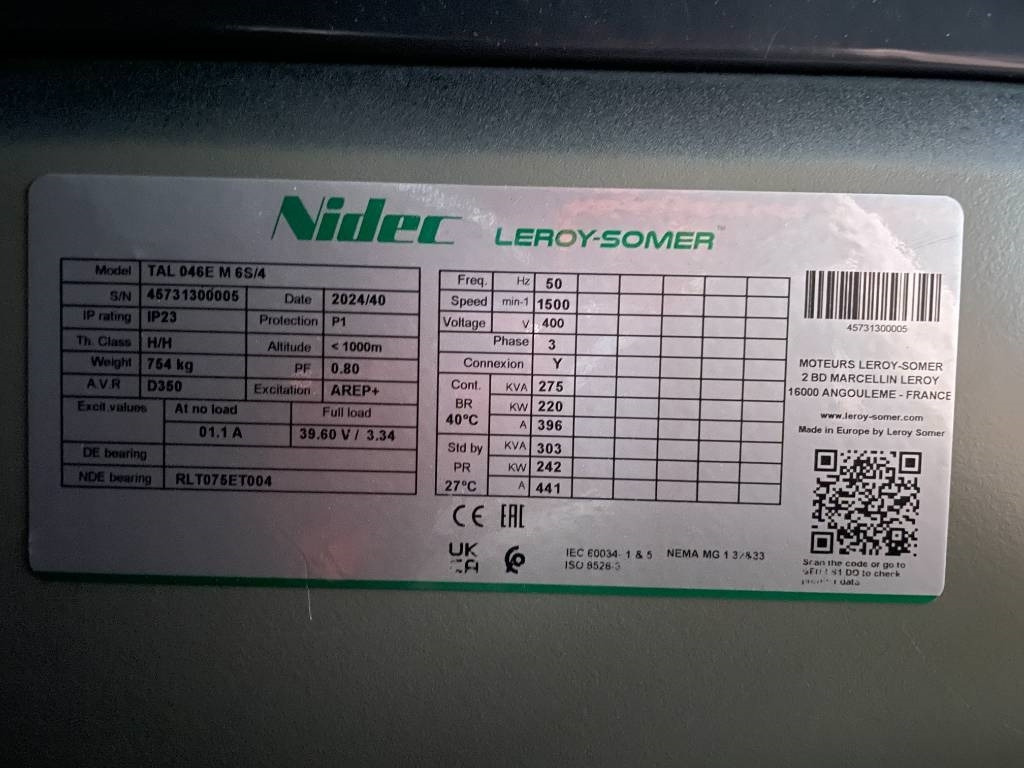 Scania DC09 - 300 kVA Generator - DPX-17947 - Generaatorikomplekt: pilt 3 Scania DC09 - 300 kVA Generator - DPX-17947 - Generaatorikomplekt: pilt 3