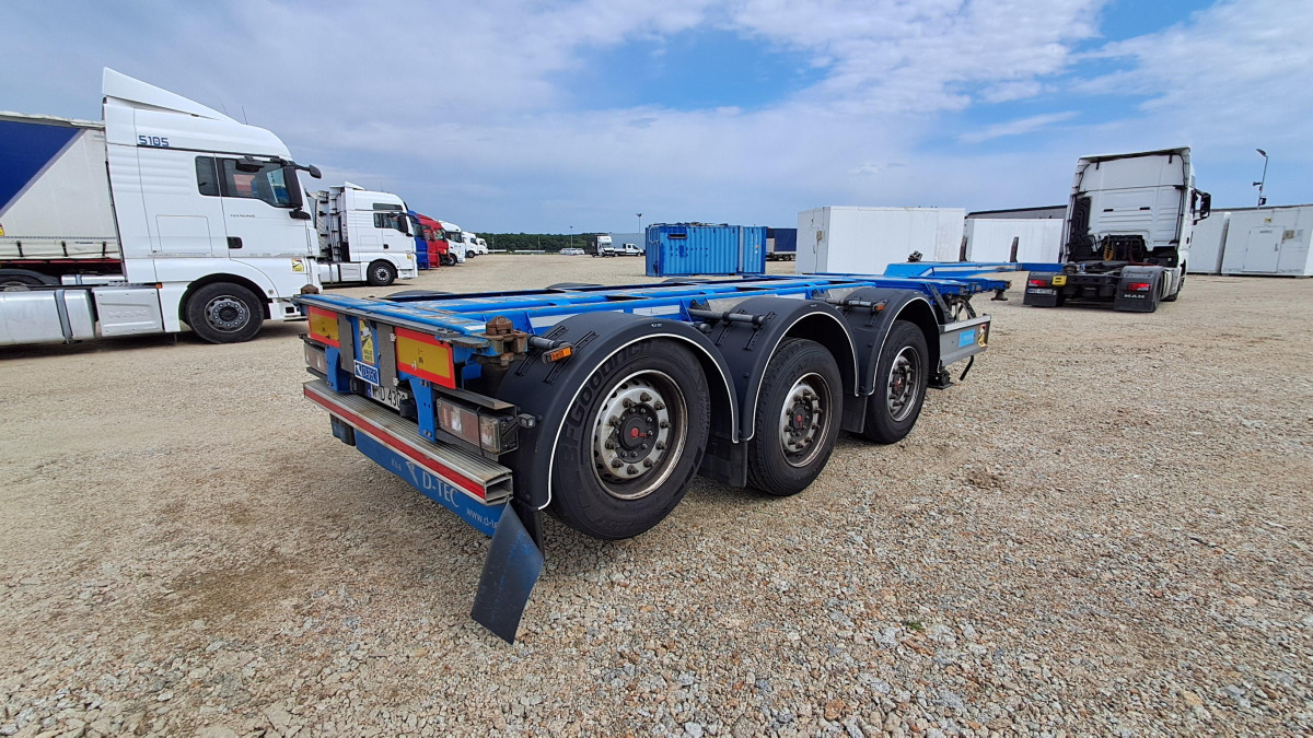 D-TEC FLEXITRAILER POD KONTENERY - Konteinerveduk/ Tõstuk järelhaagis: pilt 5 D-TEC FLEXITRAILER POD KONTENERY - Konteinerveduk/ Tõstuk järelhaagis: pilt 5