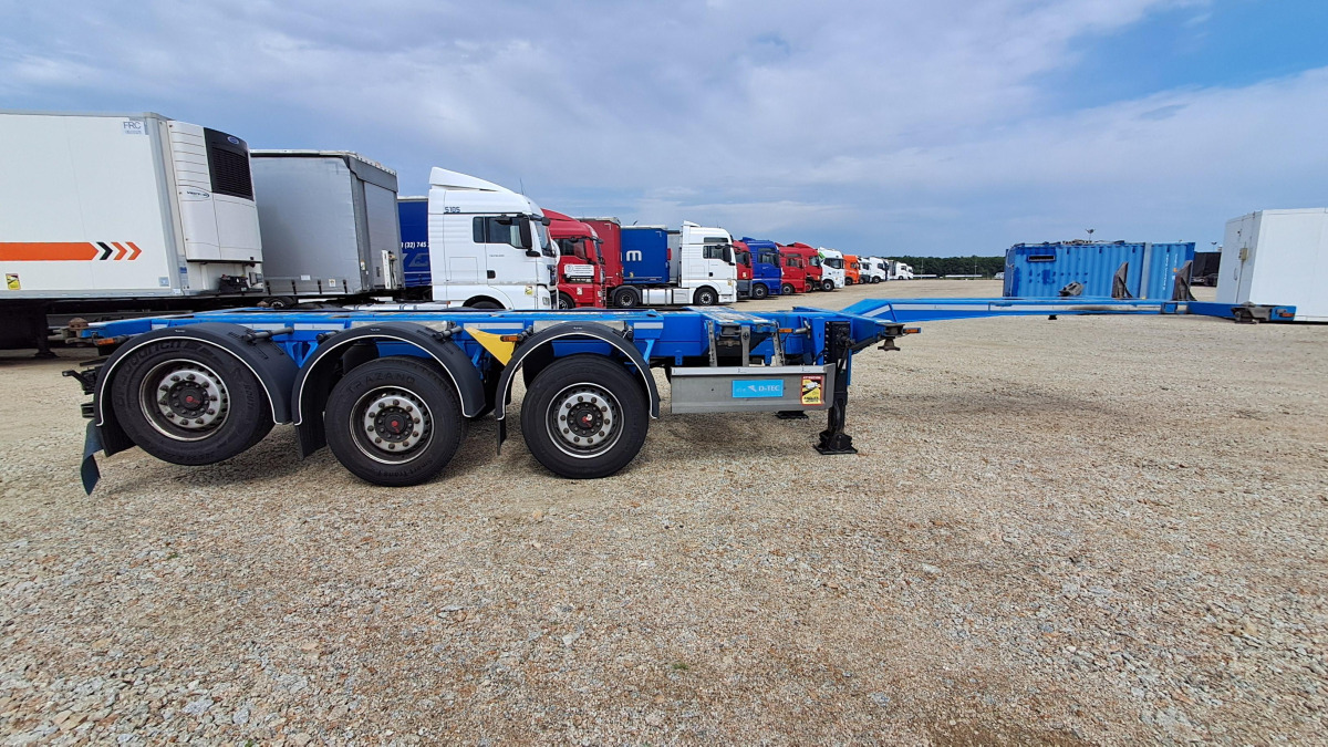 D-TEC FLEXITRAILER POD KONTENERY - Konteinerveduk/ Tõstuk järelhaagis: pilt 4 D-TEC FLEXITRAILER POD KONTENERY - Konteinerveduk/ Tõstuk järelhaagis: pilt 4