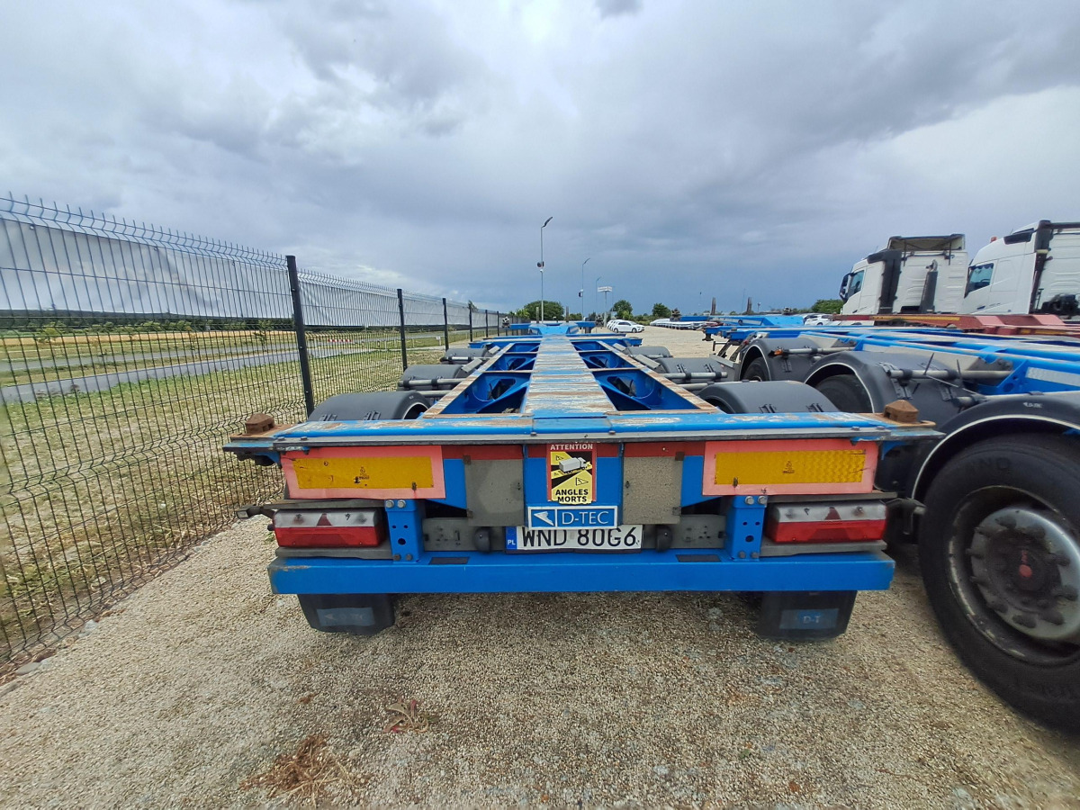 D-TEC FLEXITRAILER POD KONTENERY - Konteinerveduk/ Tõstuk järelhaagis: pilt 4 D-TEC FLEXITRAILER POD KONTENERY - Konteinerveduk/ Tõstuk järelhaagis: pilt 4