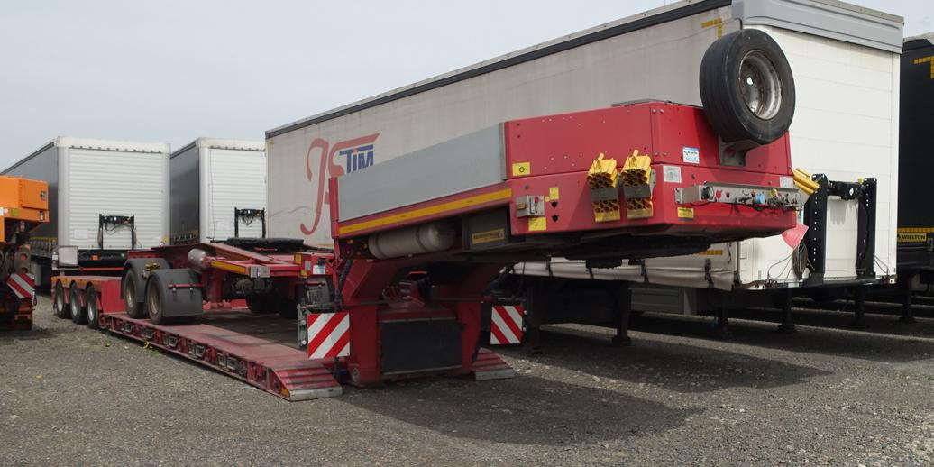 FAYMONVILLE F-S43-1ACA+D2 NISKOPODŁOGOWA - Madal platvorm järelhaagis: pilt 1 FAYMONVILLE F-S43-1ACA+D2 NISKOPODŁOGOWA - Madal platvorm järelhaagis: pilt 1