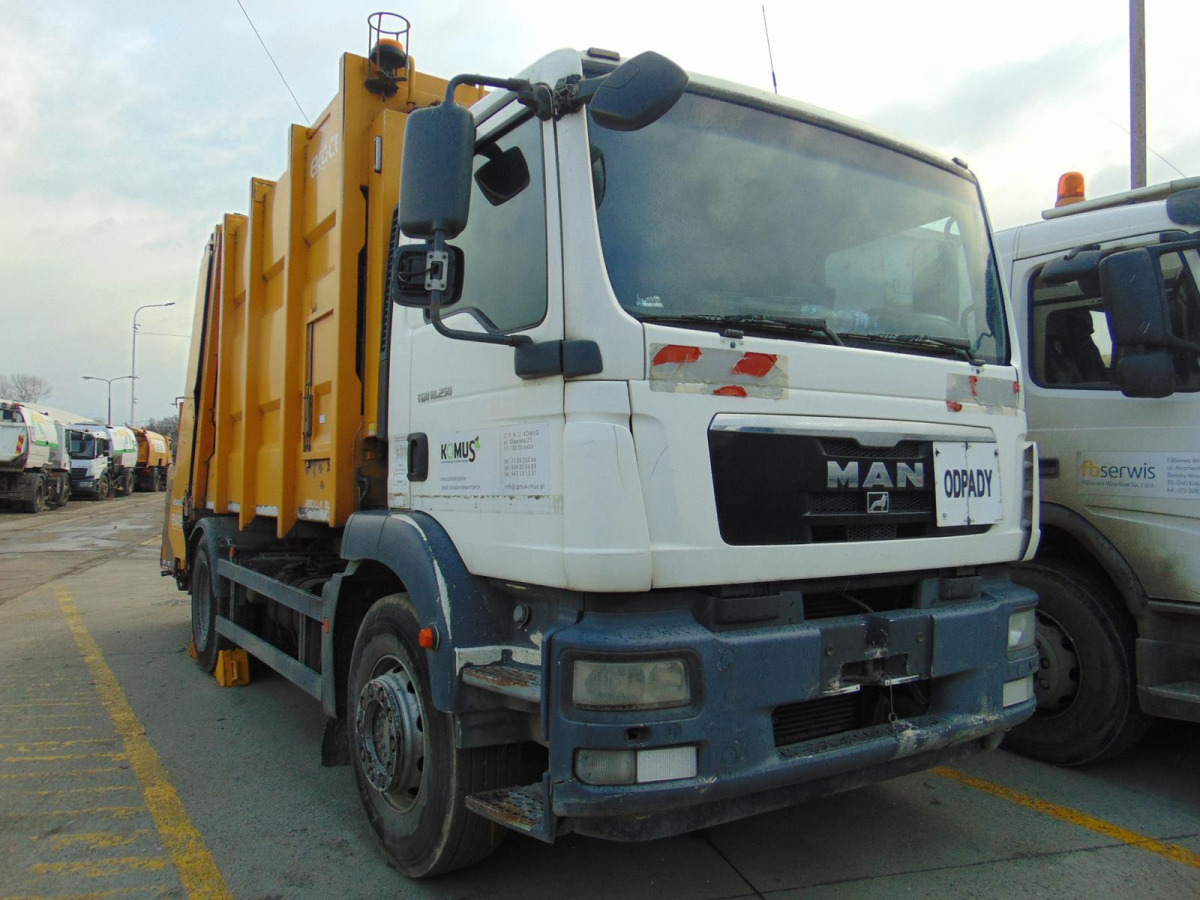MAN TGM WYWÓZ ŚMIECI - Prügiauto: pilt 1 MAN TGM WYWÓZ ŚMIECI - Prügiauto: pilt 1