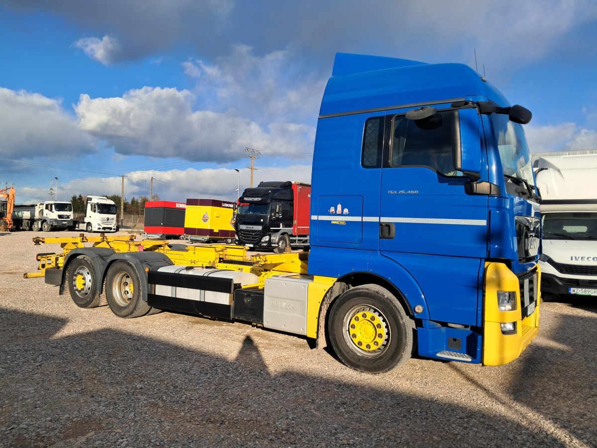 MAN TGX 26.460 BDF - Konteinerveduk/ Tõstukiga veoauto: pilt 1 MAN TGX 26.460 BDF - Konteinerveduk/ Tõstukiga veoauto: pilt 1