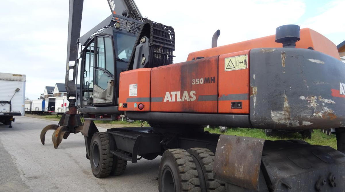 Maszyna przeładunkowa ATLAS 350MH - 2013/2018 - 166kW - 15,9m zasięgu - Jäätme-/ Tööstuslik käitleja: pilt 2 Maszyna przeładunkowa ATLAS 350MH - 2013/2018 - 166kW - 15,9m zasięgu - Jäätme-/ Tööstuslik käitleja: pilt 2