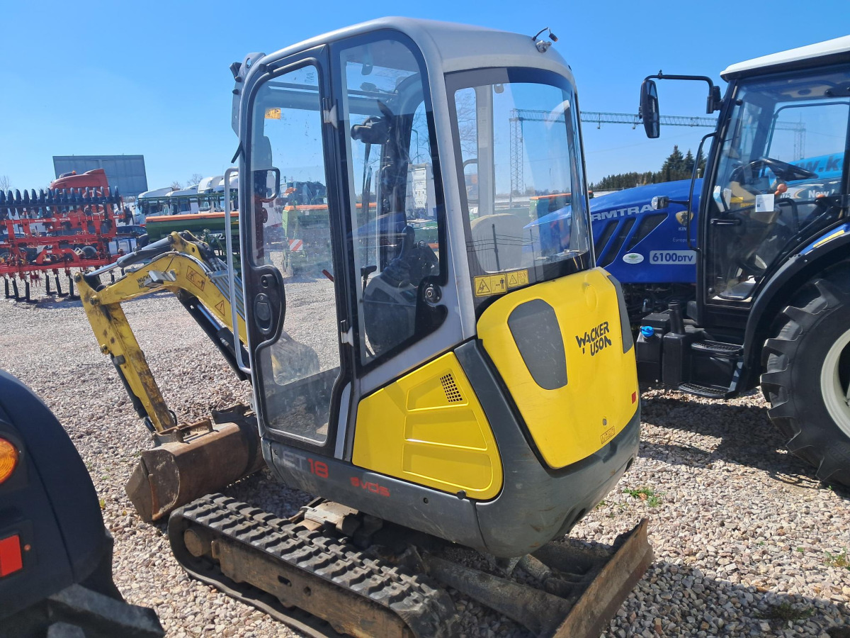 Minikoparka gąsienicowa WACKER NEUSON ET18 - 2021 - 1597 mth - 3 łyżki - Miniekskavaator: pilt 3 Minikoparka gąsienicowa WACKER NEUSON ET18 - 2021 - 1597 mth - 3 łyżki - Miniekskavaator: pilt 3
