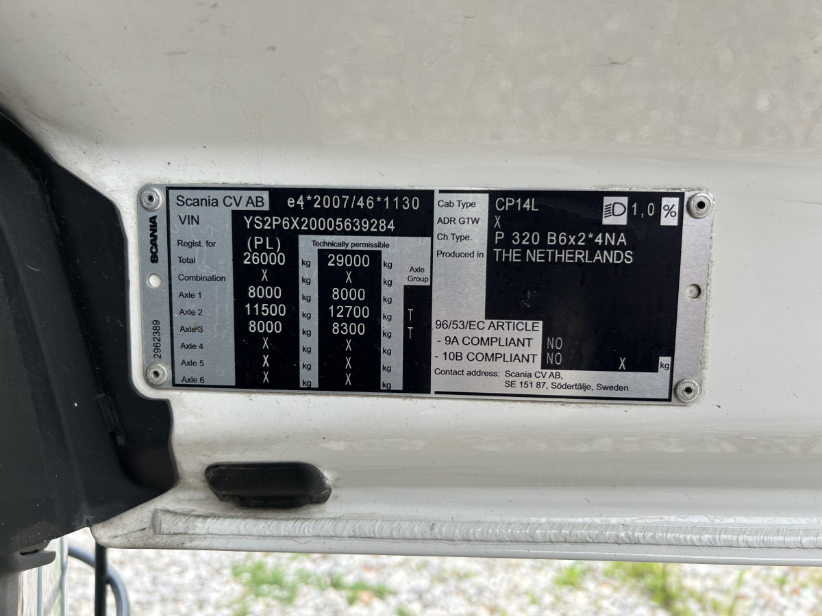 Prügiauto SCANIA P 320 WYWÓZ ŚMIECI: pilt 19