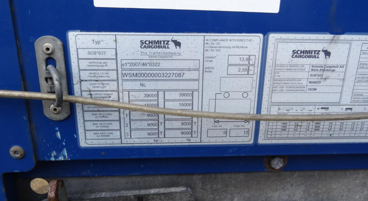 SCHMITZ CARGOBULL SCB S3 SKRZYNIOWA - Platvormhaagis/ Madelhaagis: pilt 3 SCHMITZ CARGOBULL SCB S3 SKRZYNIOWA - Platvormhaagis/ Madelhaagis: pilt 3