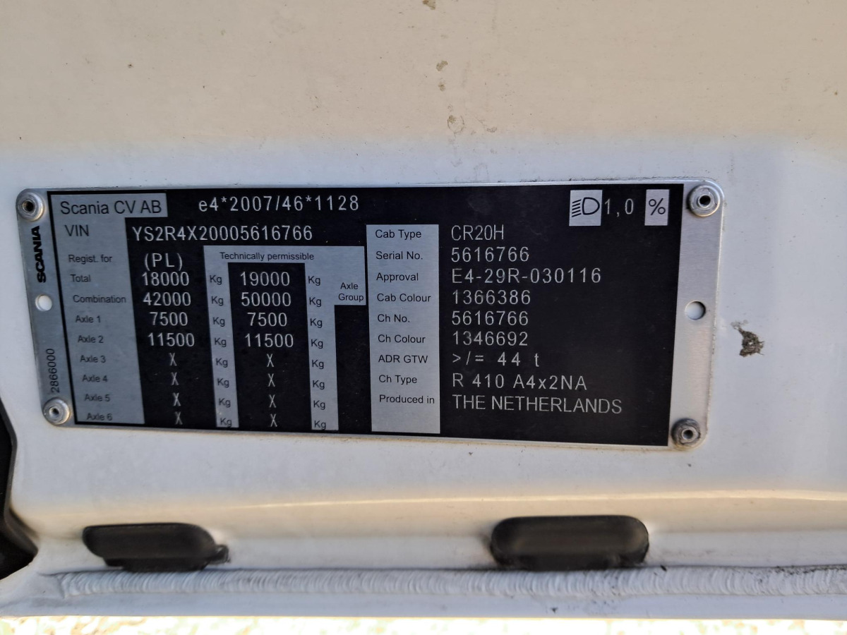 Sadulveok SCANIA R410  CIĄGNIK SIODŁOWY: pilt 12